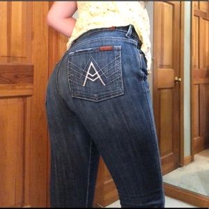 7 For All Mankind Straight Leg Jeans
